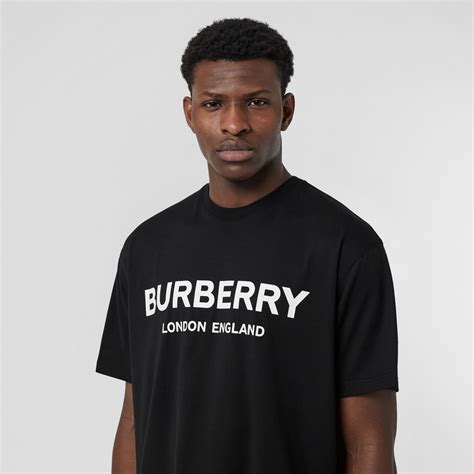 burberry schwarzes t shirt|Burberry shirts for men.